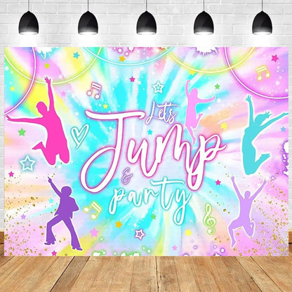 Gymnastics Theme Party Backdrop